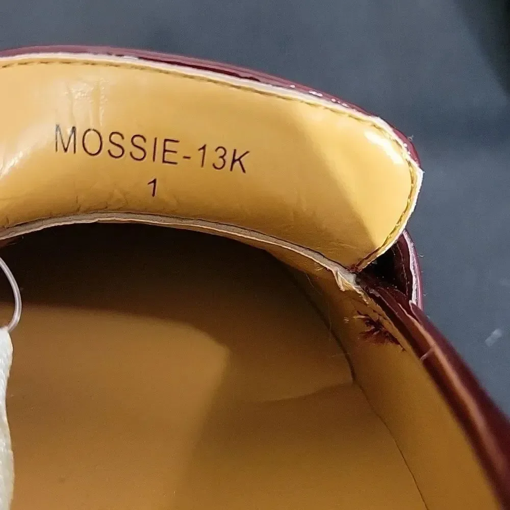 BRAND NEW MUDD BOWNOT CHUNKY HEEL PLATFORM LOAFERS